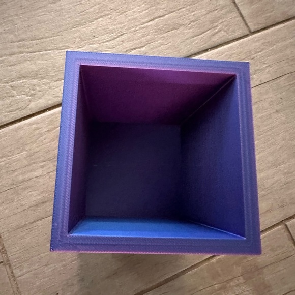 Blue Castle-Themed Pencil Holder 3D printed - Picture 2 of 9
